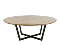 Drewniany stolik z dębowym blatem, drewniany blat z fazą 