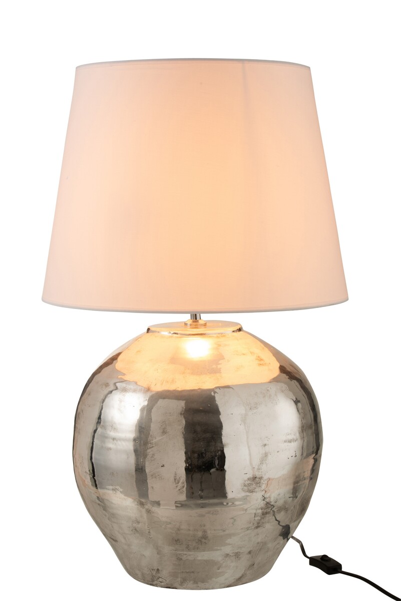 Duża lampa w stylu glamour