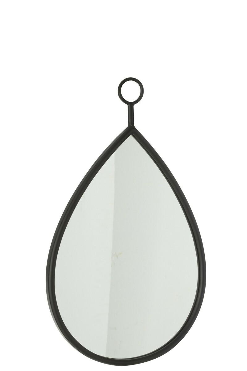 lustro kropla metal 
