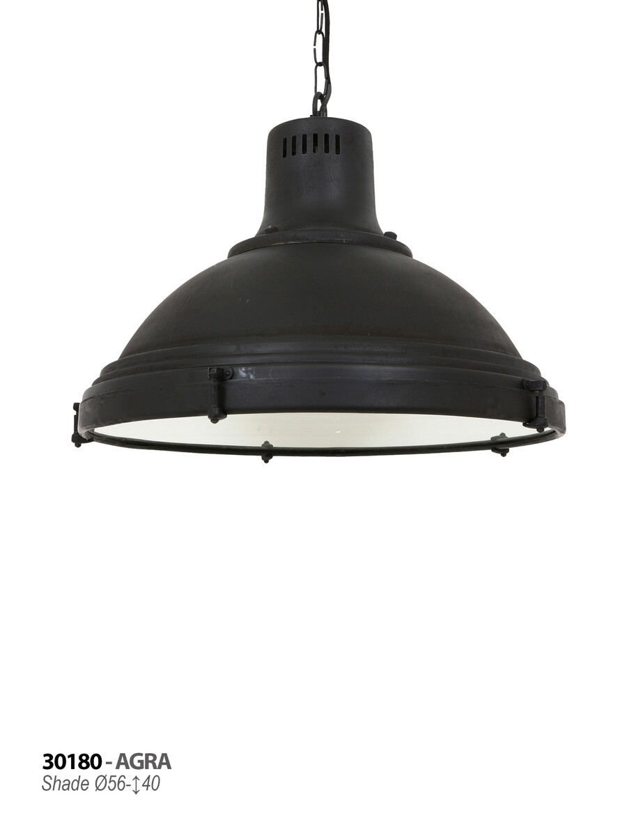 Czarna lampa loft, czarna lampa industrialna, czarna lampa loftowa