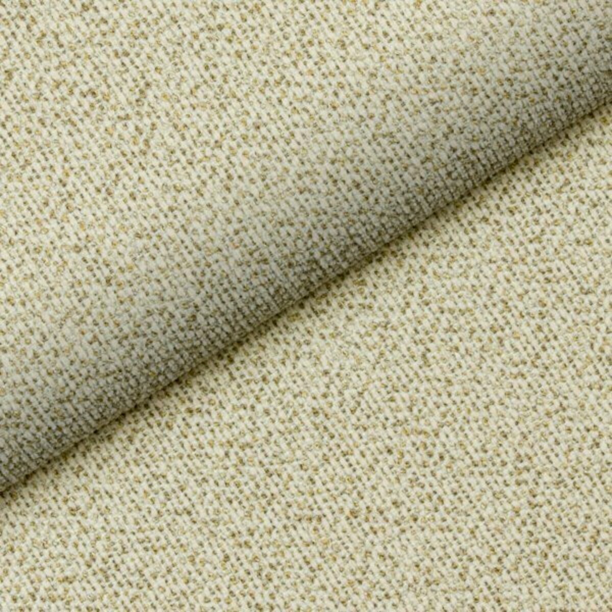 Łatwy w utrzymaniu materiał Bloom 06 Fargotex w kolorze piaskowym. Interesująca faktura i gruby splot to jego główne zalety.