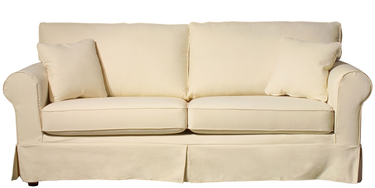 Klasyczna sofa Chicago z luźnym, zdejmowanym pokrowcem