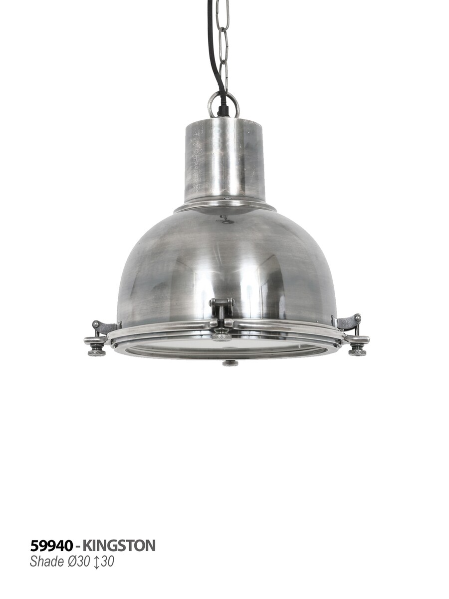 wzór lampy KINGSTON ( produkt w kolorze czarnym podpalanym)