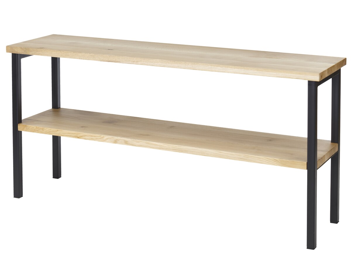 Konsola loft z półką, 