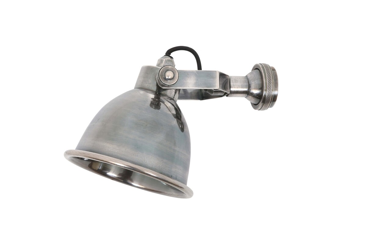 kinkiet srebrny loftowy, kinkiet obracany, kinkiety ruchome MAXIM-50732