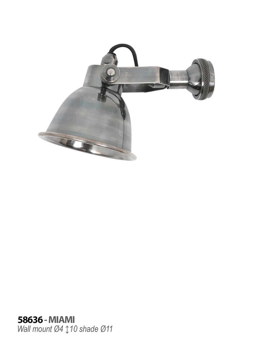 kinkiet metalowy w stylu loft, Miami-58636