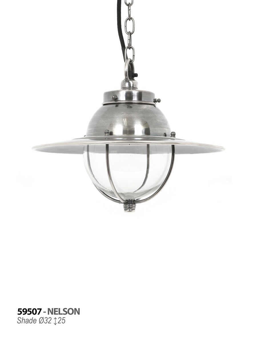 Wisząca lampa w stylu marynistycznym