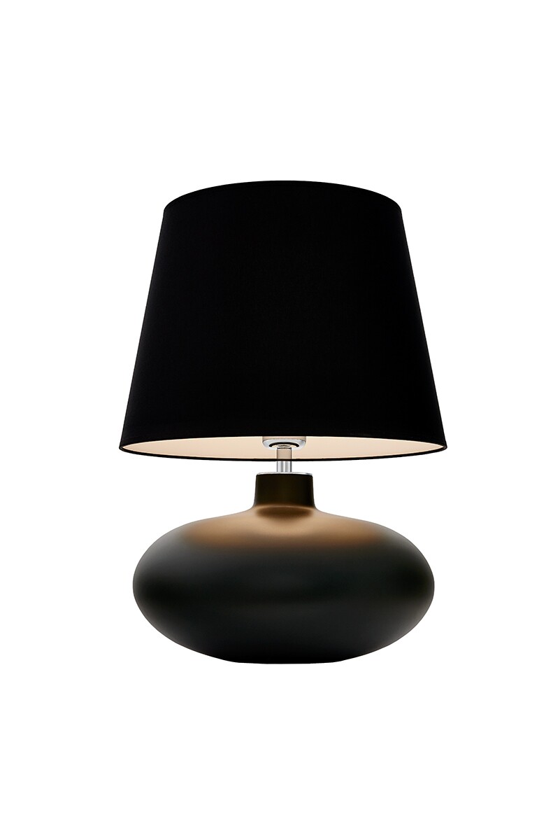 Szklana lampa stołowa