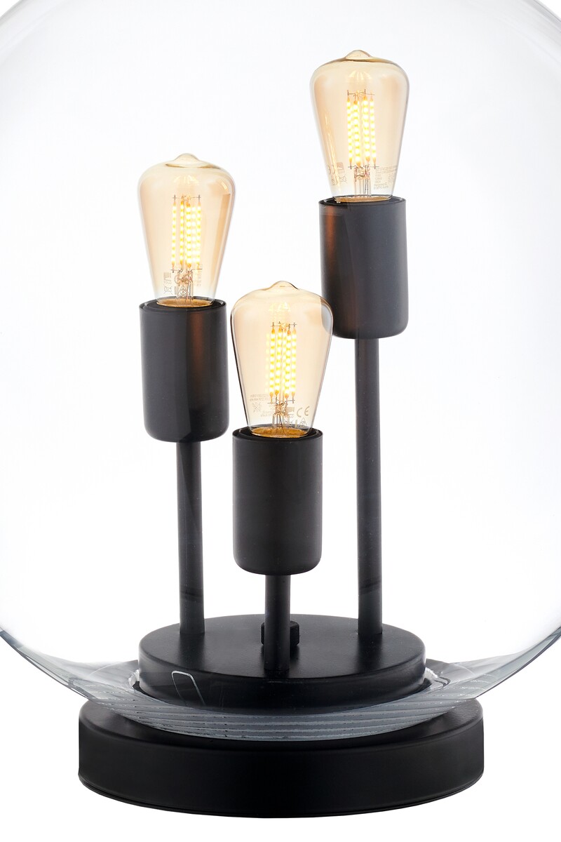 Lampa z mocowaniem na trzy żarówki