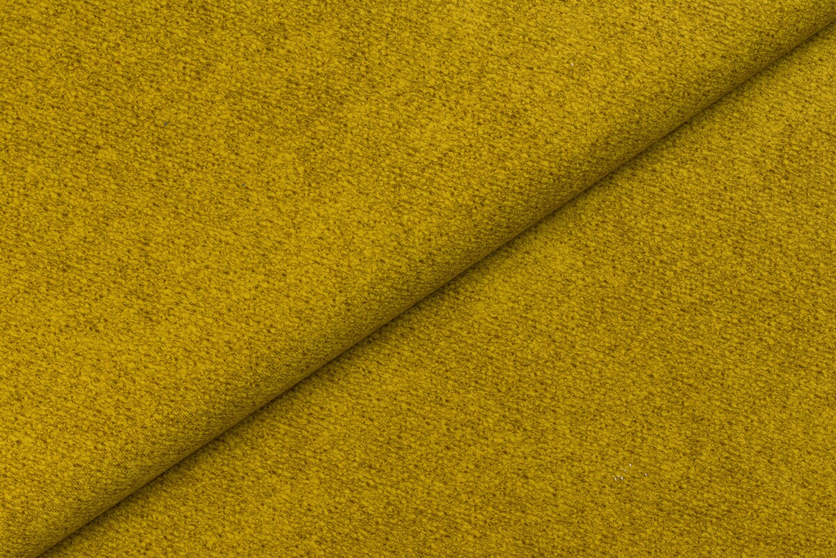 Łatwo czyszcząca tkanina Strong 07 Fargotex. Intensywny żółty kolor oraz odporność na zwierzęta.