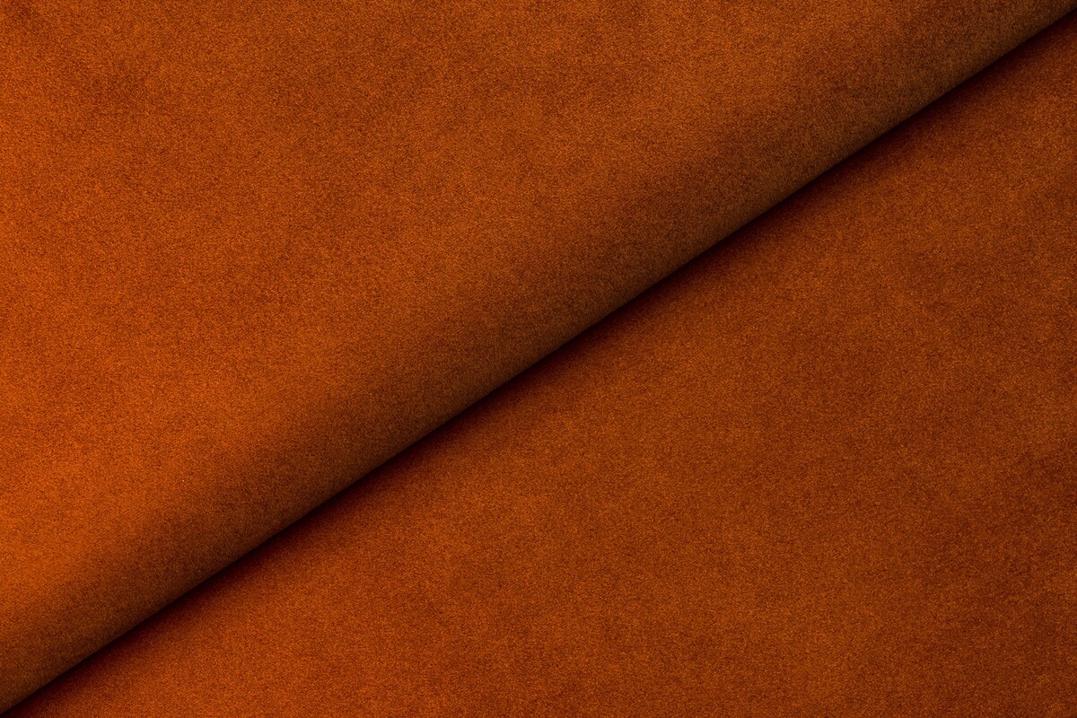 Wytrzymały materiał Tierra 11 Fargotex. Żywa pomarańczowa barwa, ciekawa struktura, mocny splot.