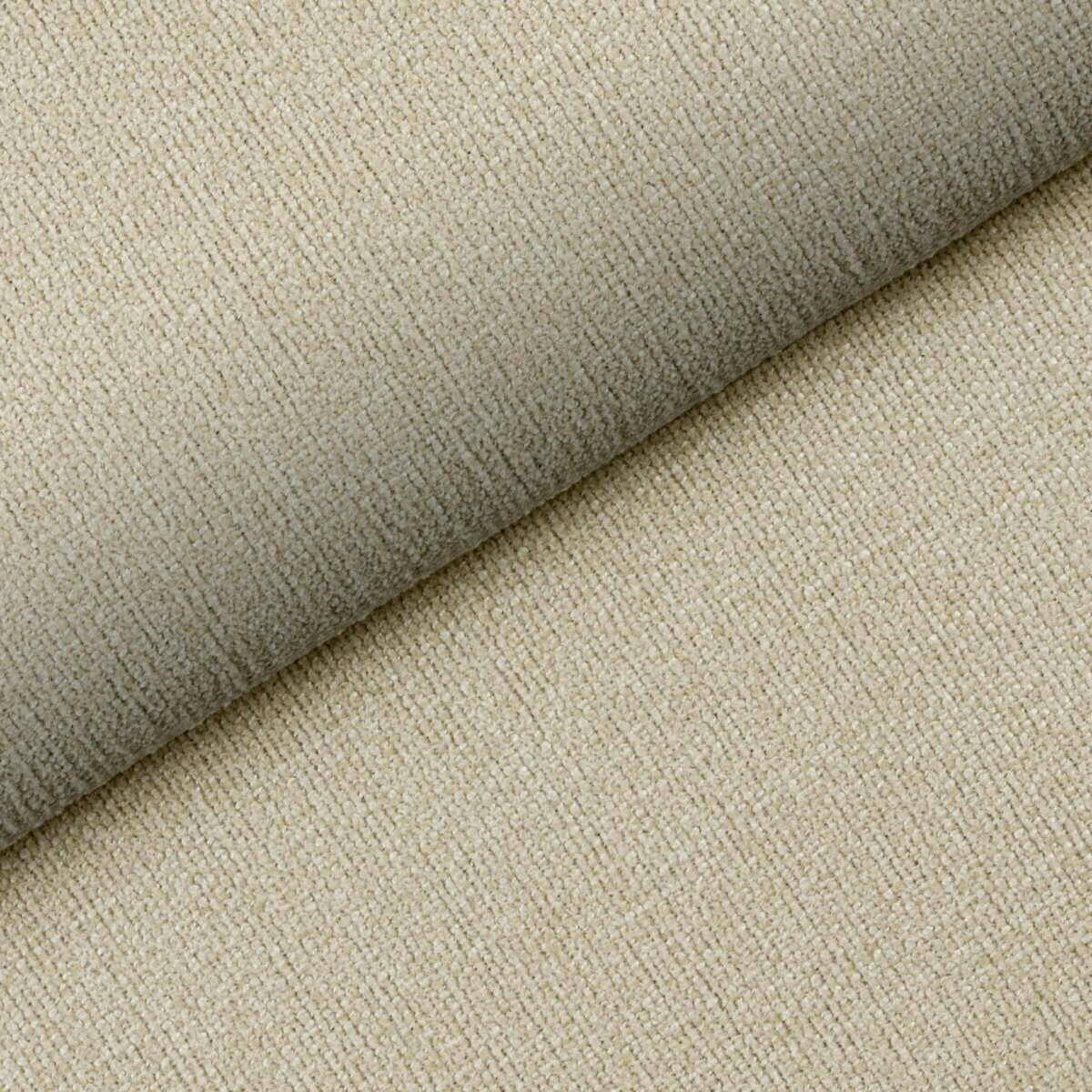 Tkanina tapicerska przeznaczona na kanapy, fotele, krzesła i łóżka, Tulia 02 Fargotex. Elegancki kolor ecru, pleciona struktura.