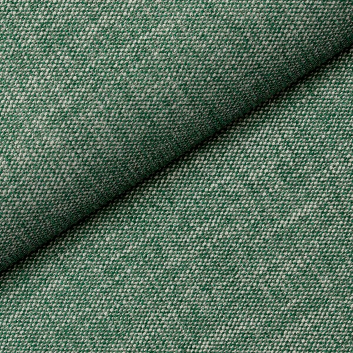 Ciekawa tkanina Tulia 03 Fargotex w niejednolitym zielonym kolorze. Wytrzymały splot i intrygująca struktura.