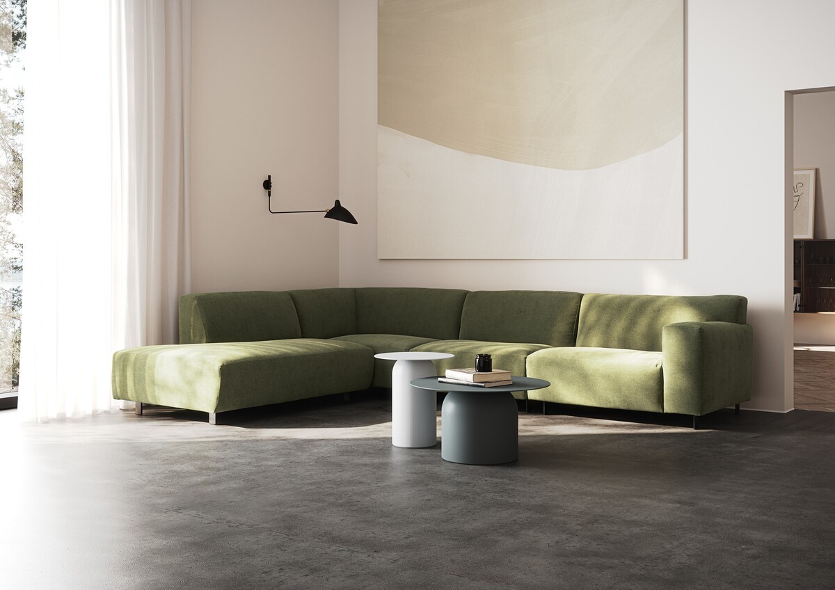 Modułowa sofa Vesta  zielona