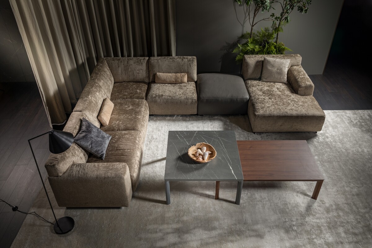 Duża, narożna sofa Zeus