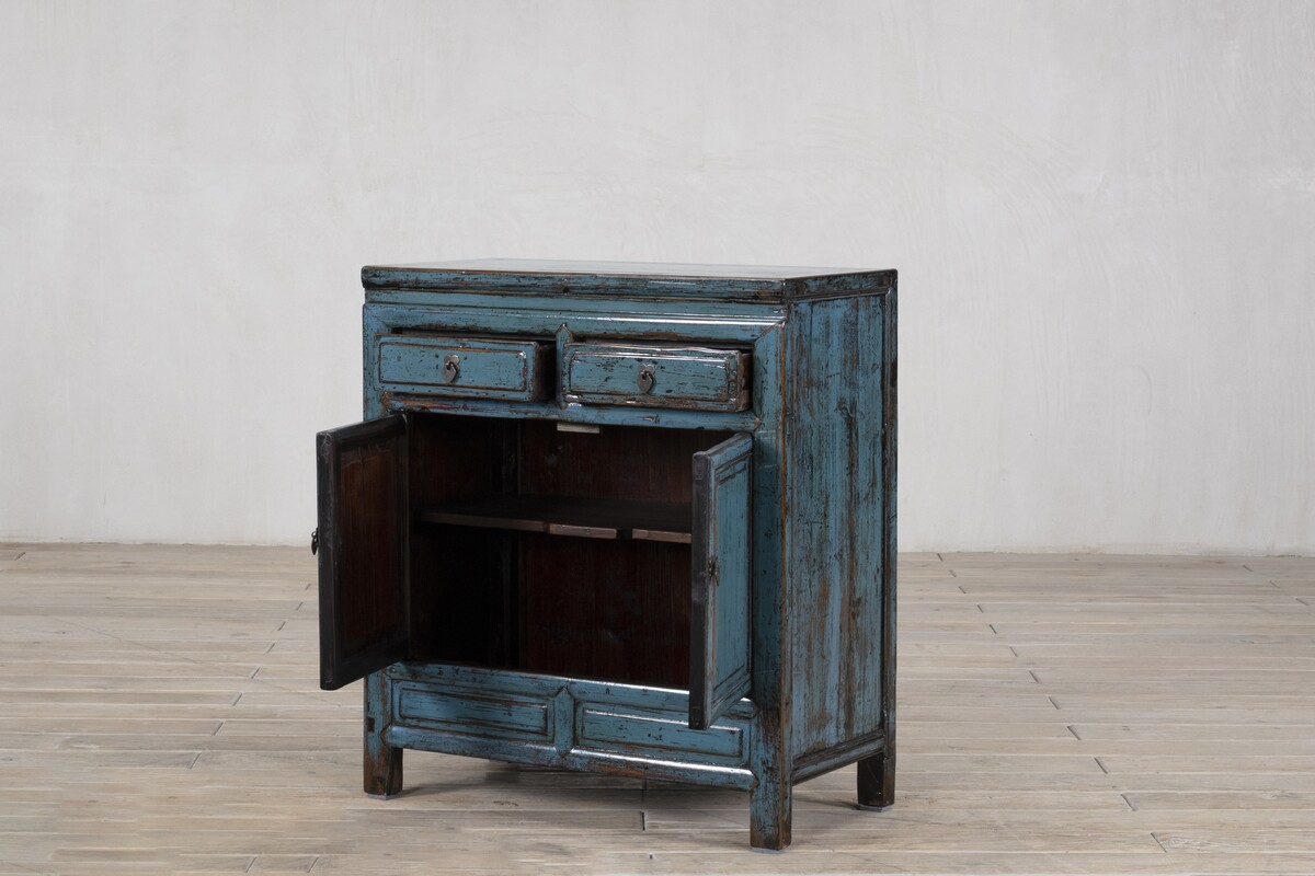 błękitna oryginalna komoda szuflady drzwi M-21   TA22-6836-79-40-90 (10)