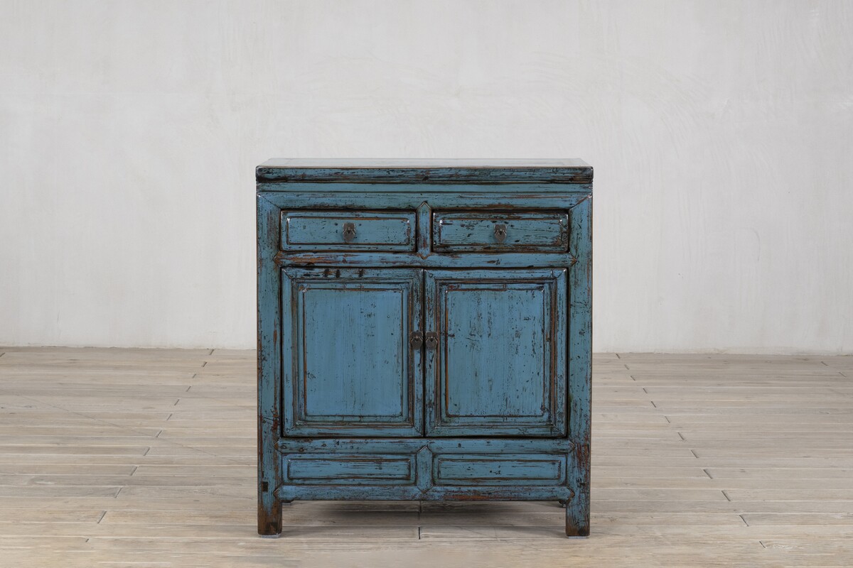 błękitna oryginalna komoda szuflady drzwi M-21   TA22-6836-79-40-90 (7)