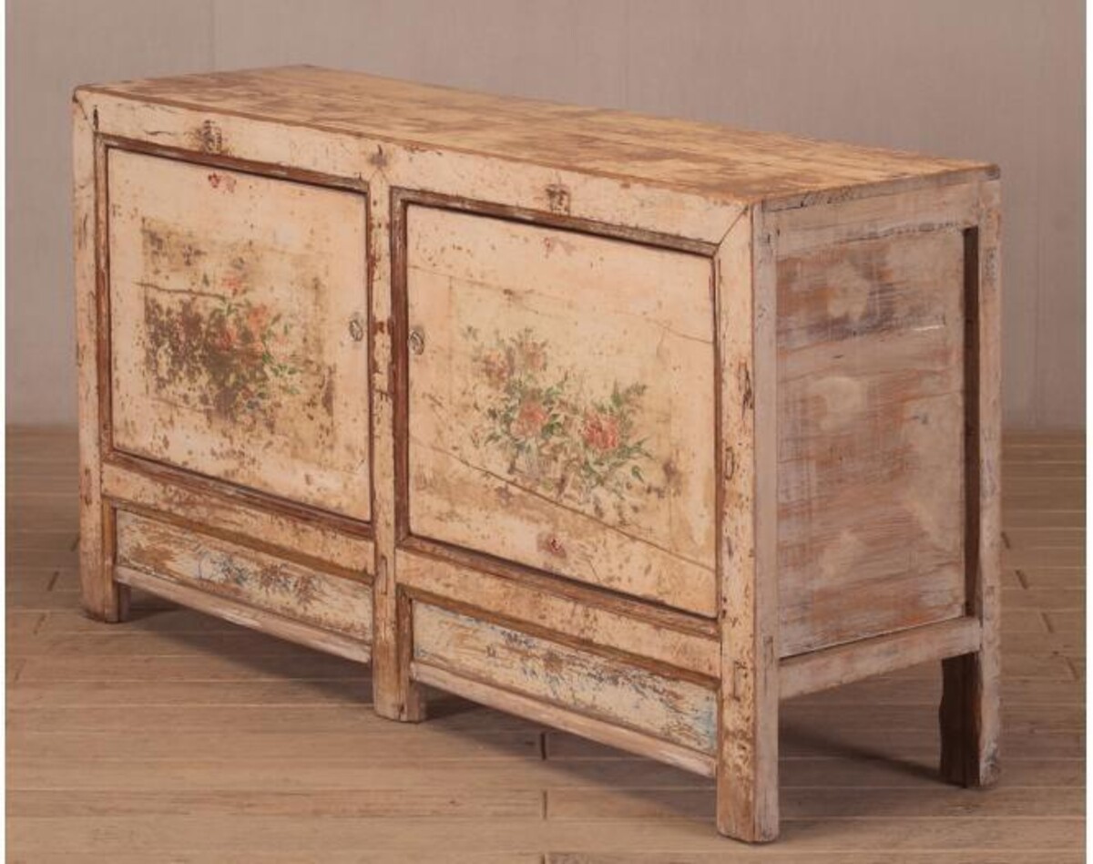 duża komoda kremowa do salonu, stara po renowacji chińska M-35 TA18-2437 (11)