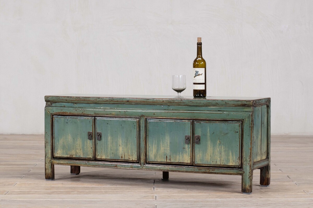 komoda telewizyjna pastelowy zielony, jasny turkus M-20   TA22-6771-128-32-49 (11)