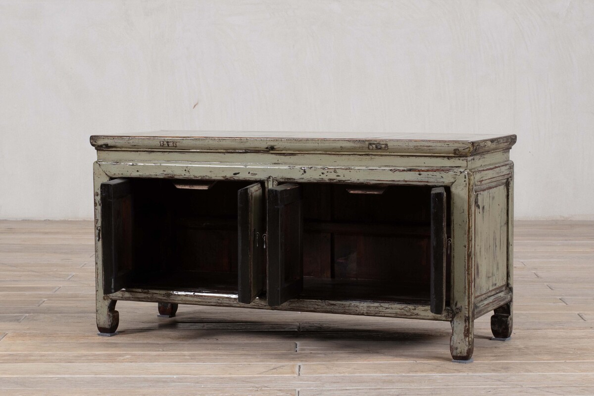 mała niska szafka z drzwiami szara jasna M-16   TA22-6763-107-39-54 (10)