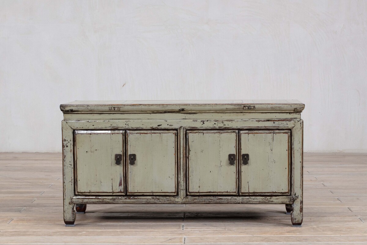 mała niska szafka z drzwiami szara jasna M-16   TA22-6763-107-39-54 (7)