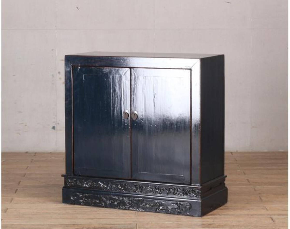 meble po renowacji komódka z dzrwiami granat ornament M-34 TA22-4338 (8)