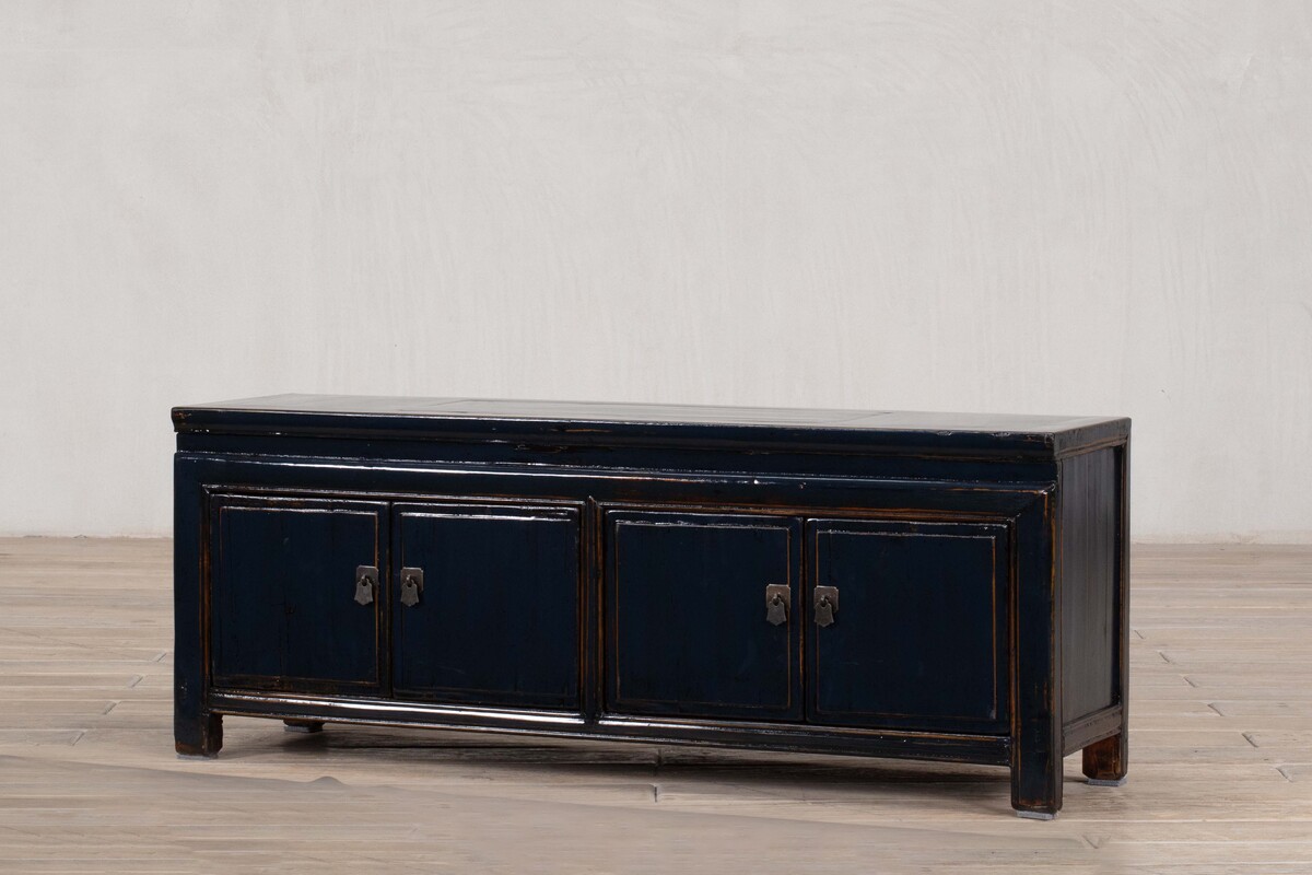 niska komoda telewizyjna granatowa M-01  TA22-6786-122-33-46 (6)