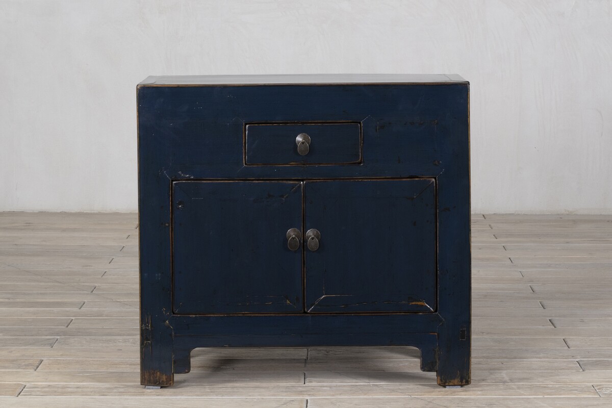 szafka z szufladą i drzwiami ciemny niebieski kolor M-78   TA18-7342-92-40-85 (1)