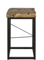 stolik pomocnik do kanapy, stolik pod lampkę stojącą, drewno
 tekowe- na wymiar 