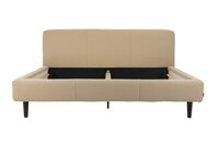 Shabby bed 200x210 nabbucco clay front