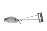 ciekawy srebrny kinkiet ruchome ramie, kinkiety z metalu GISBORNE-50606
