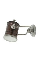 kinkiet puszka kinkiet ruchomy kinkiet obracany reflektor na sufit, kinkiet metal loft FRESNO-30224