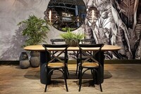 stół dębowy nowoczesny, stół dla 6 osób, stół z blatem z litego drewna, stół z owalnym blatem, designerski stół, stoły inne meble katowice, stoły na zamówienie katowice, stół do jadalni (4)