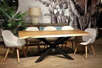 stół z naturalnym blatem, stół z masywnego drewna, stół z pełnej deski, stół z żywą krawędzią, stół z litego drewna, stół z naturalnego drewna (8)