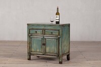 szafka z szufladami i drzwiami pastelowy zielony połysk M-19   TA22-6834-76-40-75 (11)