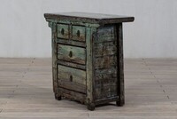 oryginalne meble, mała szafka z szufladami chińska turkus jasny M-26   TA18-7380-94-40-85 (8)