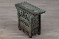 oryginalne meble, mała szafka z szufladami chińska turkus jasny M-26   TA18-7380-94-40-85 (7)