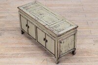 mała niska szafka z drzwiami szara jasna M-16   TA22-6763-107-39-54 (8)