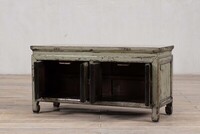 mała niska szafka z drzwiami szara jasna M-16   TA22-6763-107-39-54 (10)