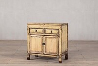 kremowe szafki, kremowa komoda z szufladami po renowacji M-44   TA22-6860-77-40-78 (6)