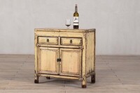 kremowe szafki, kremowa komoda z szufladami po renowacji M-44   TA22-6860-77-40-78 (11)