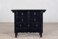 komoda z szufladami chińska po renowacj granatowa M-77   TA18-7357-110-40-90 (7)