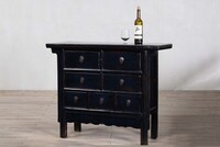 komoda z szufladami chińska po renowacj granatowa M-77   TA18-7357-110-40-90 (11)