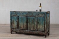 komoda pastel niebieski postarzana uniatowe meble M-23   TA22-6137 (11)