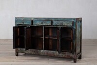 komoda pastel niebieski postarzana uniatowe meble M-23   TA22-6137 (10)