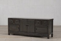 komoda TV niska szara po renowacji M-10    TA18-7317-157-40-61 (6)