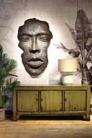 komoda orientalna, meble kolonialne, komoda zielona, meble do salonu, komoda do sypialni, komoda vintage, oliwkowa komoda (1)