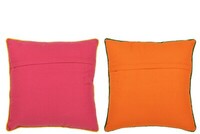 Poduszki w intensywnych barwach, kolorowe poduszki. 