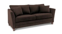 Brązowa sofa 3-osobowa
