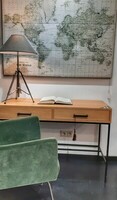 Biurko z dwiema szufladami, wąski biurko, konsola z szufladami, konsole lublin